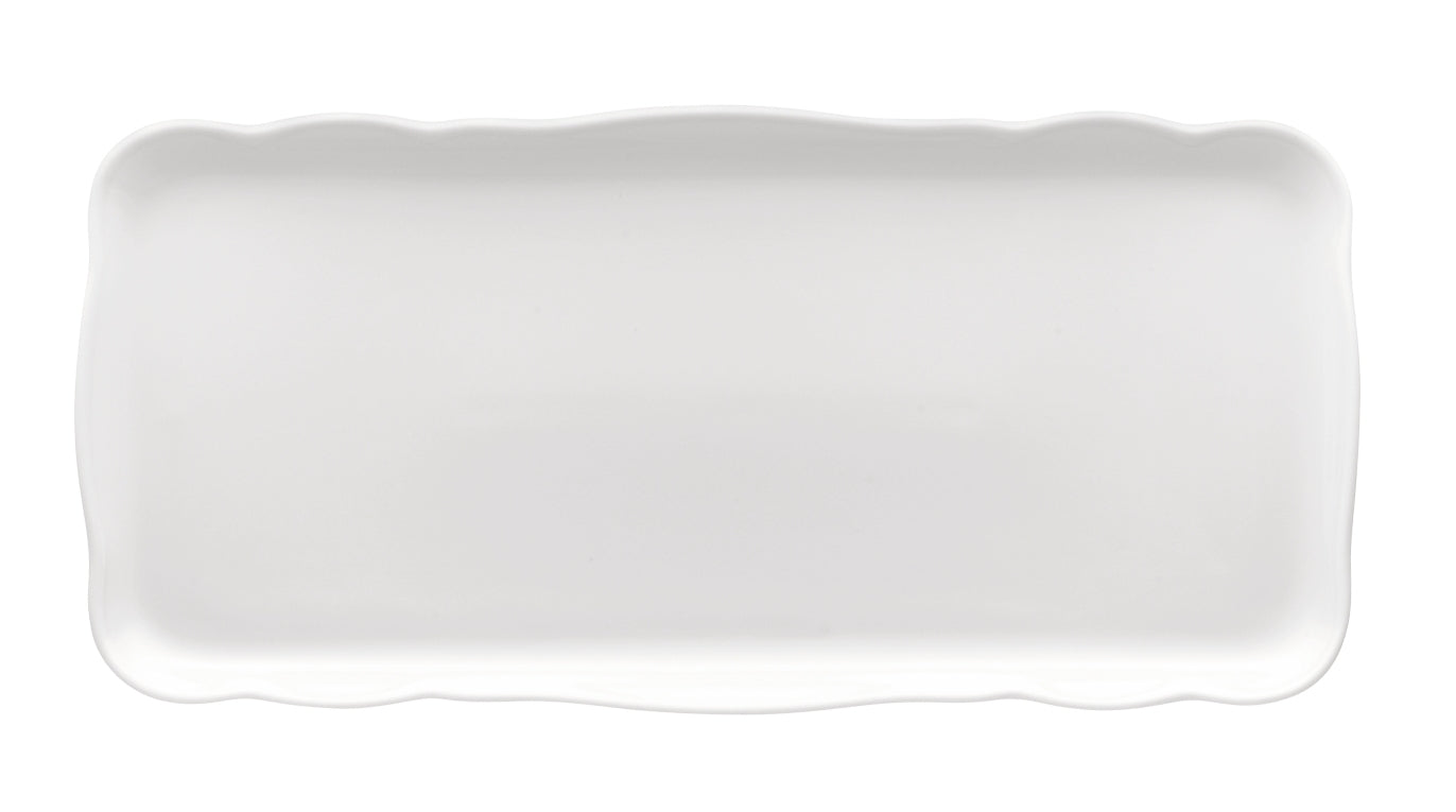 Hutschenreuther Maria Theresia Weiss Kuchenplatte rechteckig