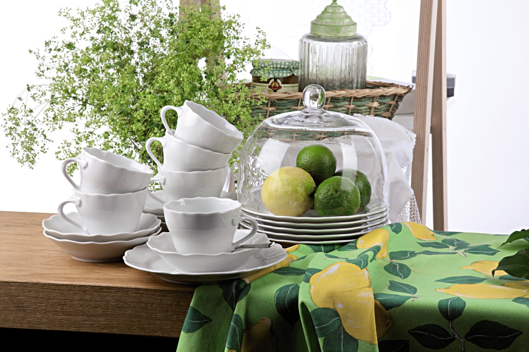 Hutschenreuther Maria Theresia Weiss Kaffee-Untertasse 14 cm Lifestyle 1