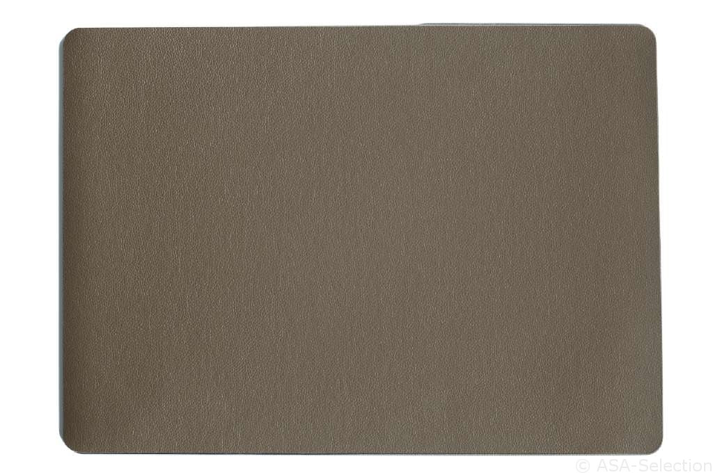 ASA Tischset Lederoptik braun 46x33cm Set4 - Produktbild 2