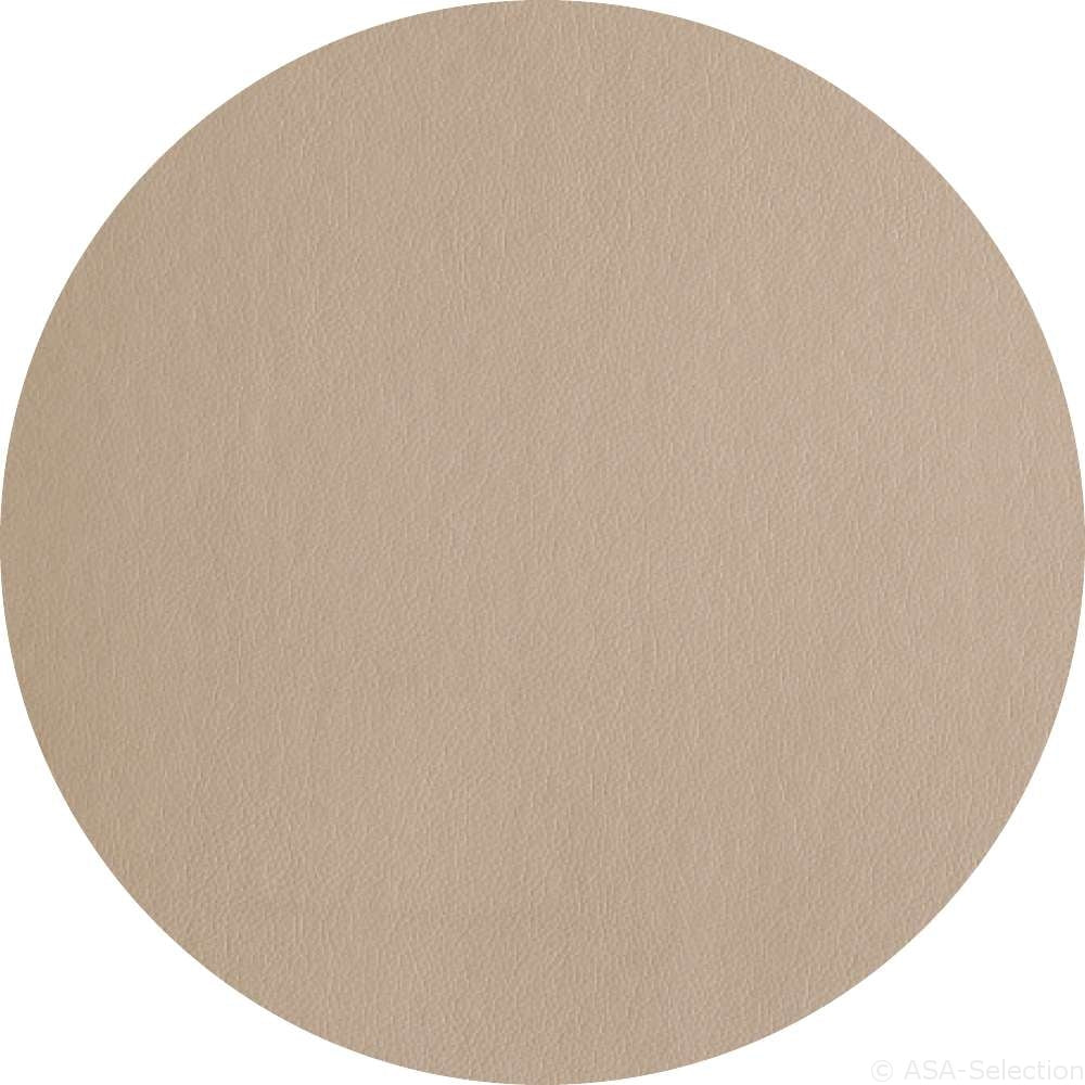 ASA Tischset rund Lederoptik stone 38 cm