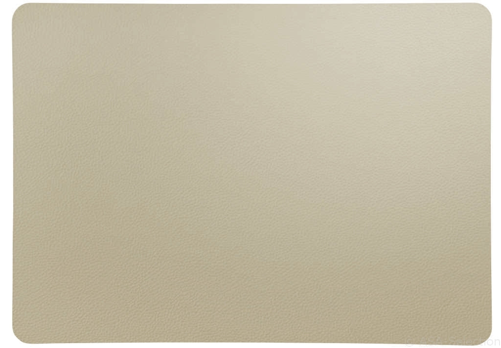 ASA Tischset Lederoptik rough stone 46 x 33 cm