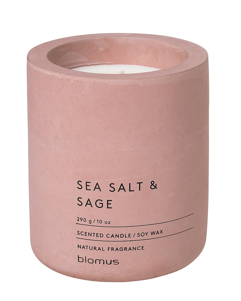 Blomus FRAGA Duftkerze withered rose Sea Salt & Sage 9 cm