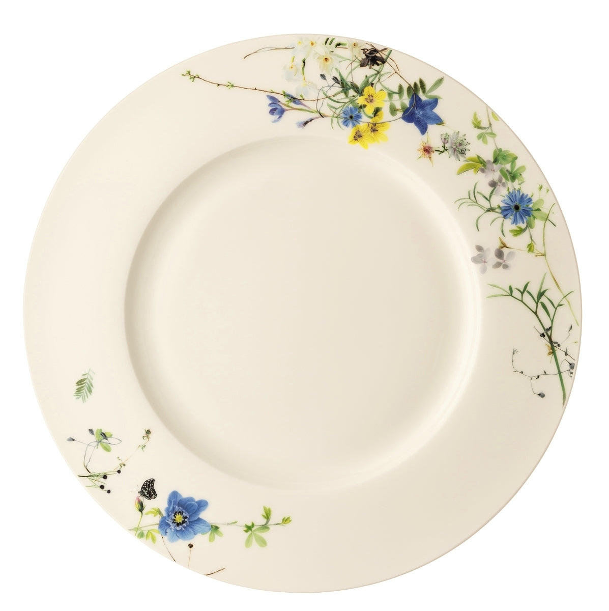 Rosenthal Brillance Fleurs des Alpes Speiseteller/Fa 28 cm
