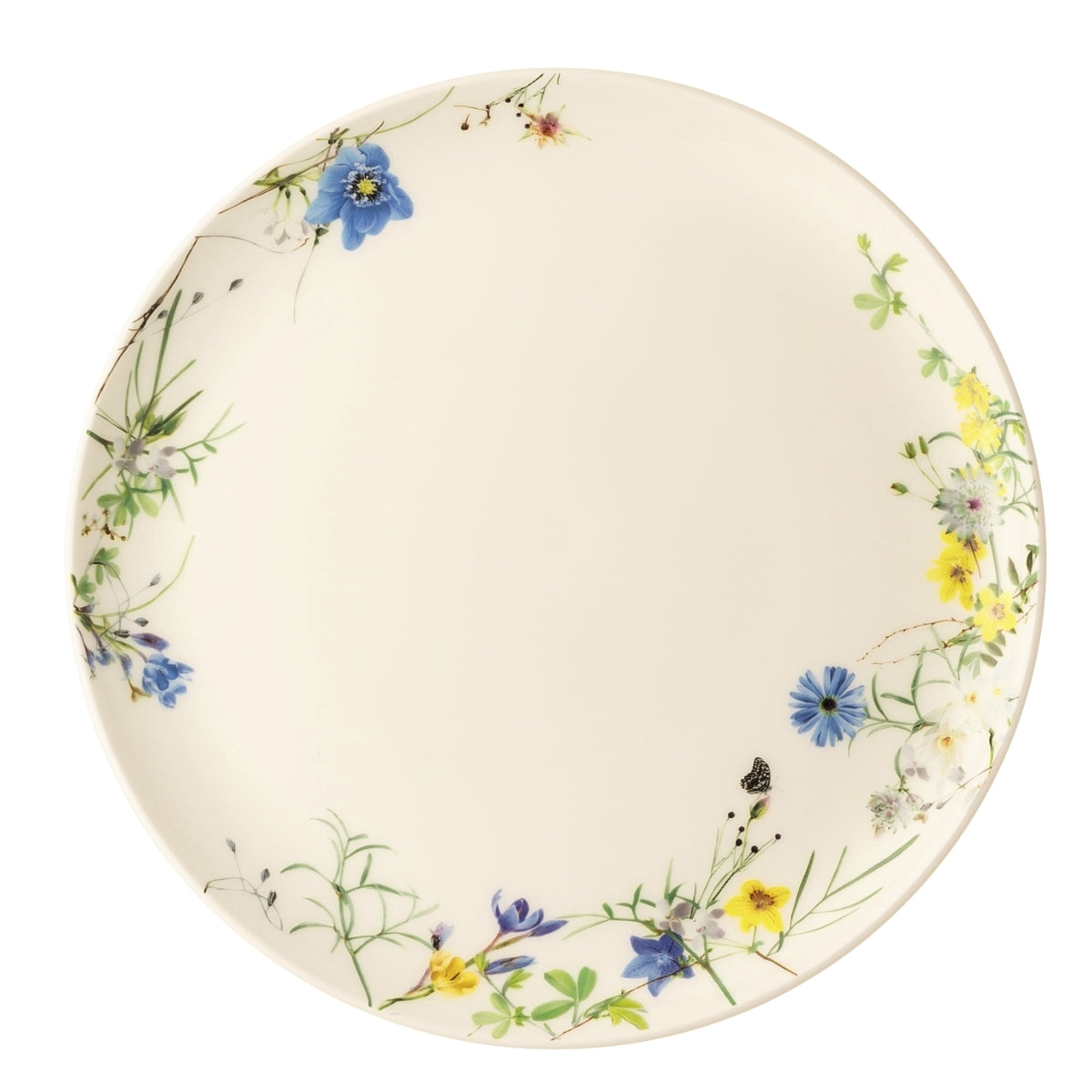 Rosenthal Brillance Fleurs des Alpes Frühstücksteller 21 cm
