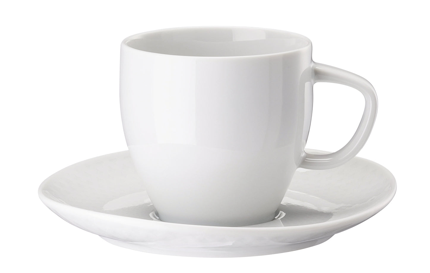 Rosenthal Junto Weiss Kaffeetasse mit Untertasse