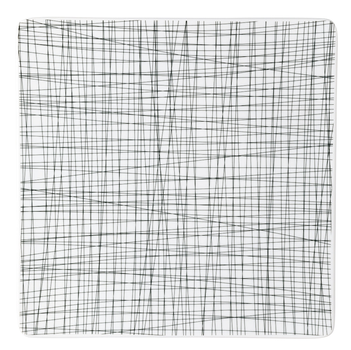 Rosenthal Mesh Line Forest Teller quadratisch flach 17 cm