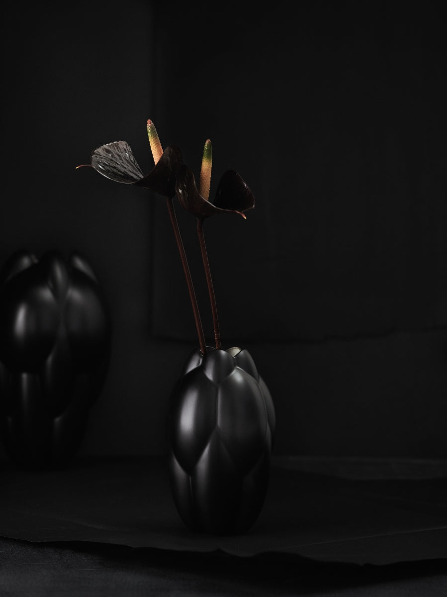 Rosenthal Core Schwarz matt Vase 16 cm