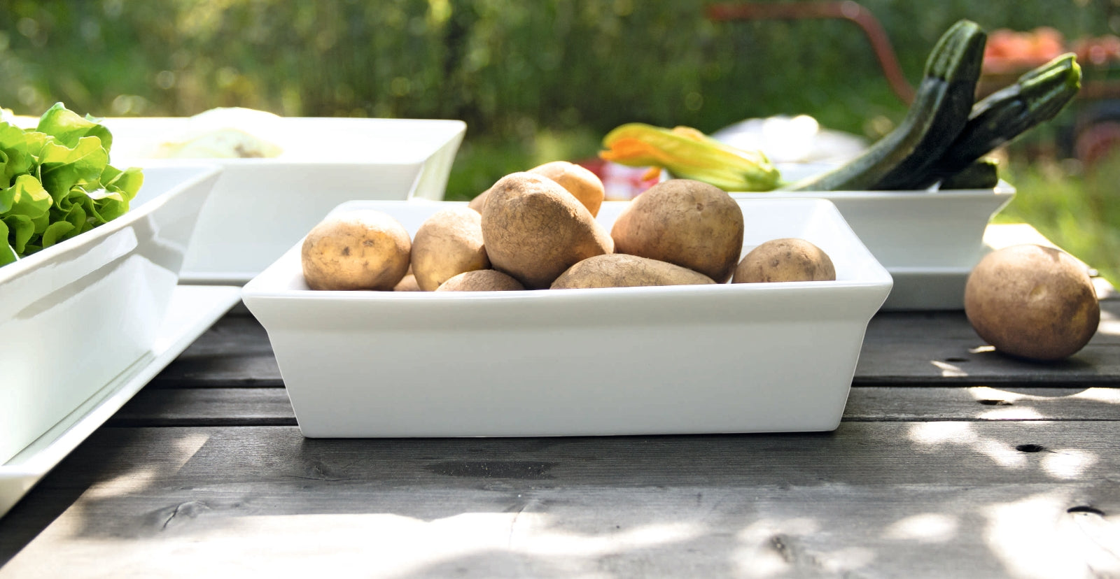 ASA 250°C Aperitif Teller/Top quadratisch 10 x 10 cm