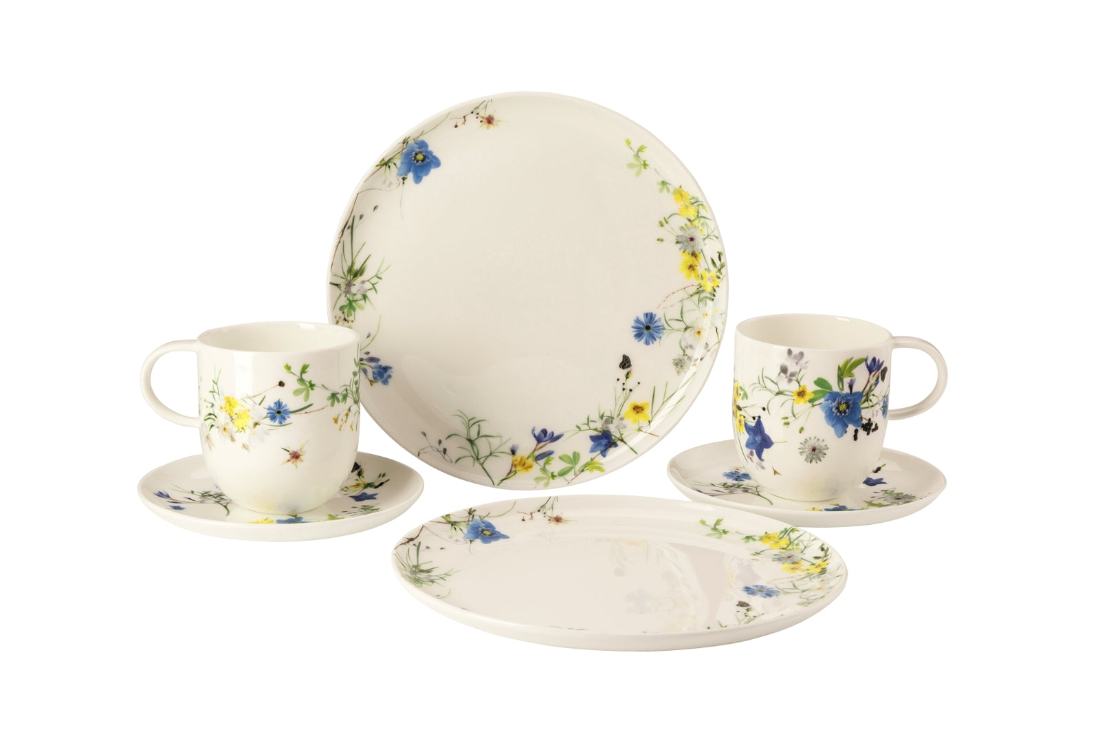 Rosenthal Brillance Fleurs des Alpes Set 6tlg.