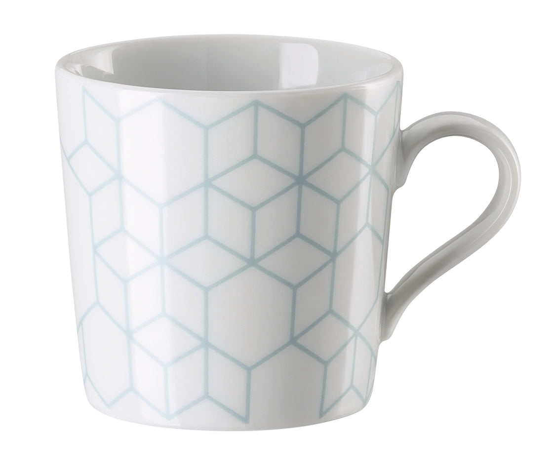 Arzberg Tric Vivid Bloom Pattern celandon Espr/Mokka-Obere