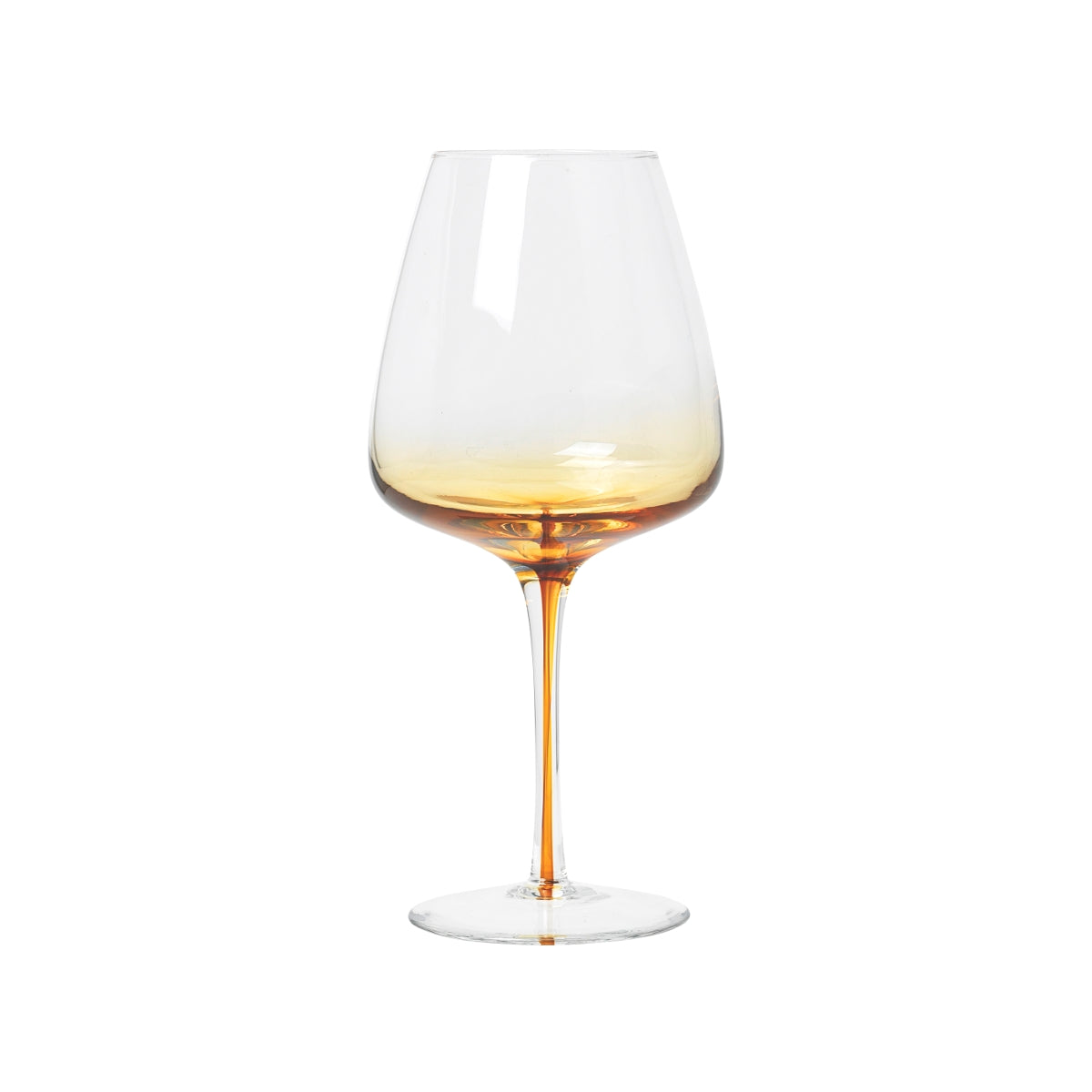 Broste Copenhagen AMBER Rotweinglas caramel 0,65 l