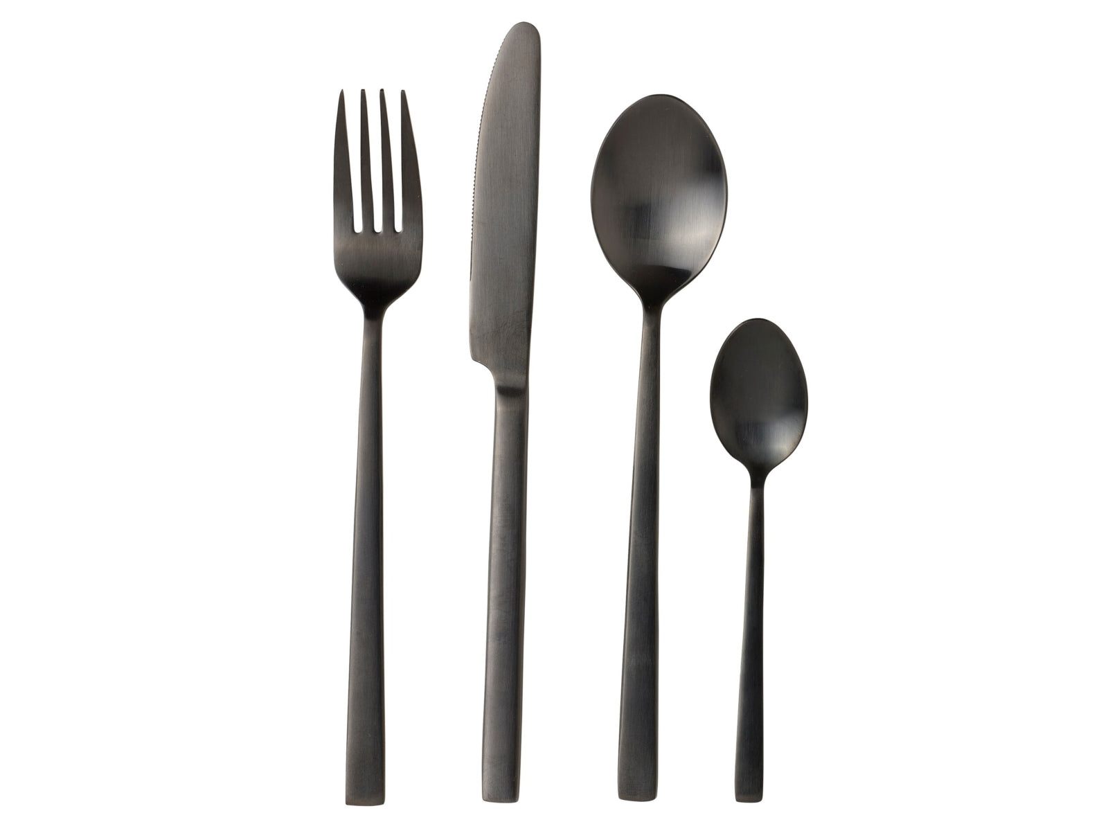 Bitz Besteckset 16tlg. black satin finish