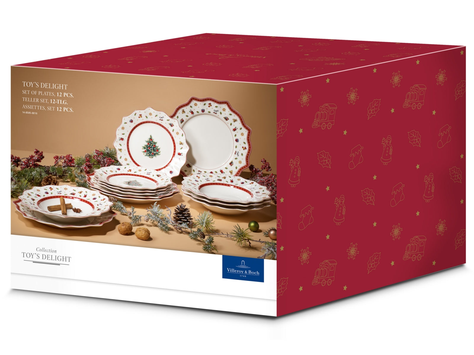 Villeroy & Boch Toy's Delight Teller Set 12tlg.