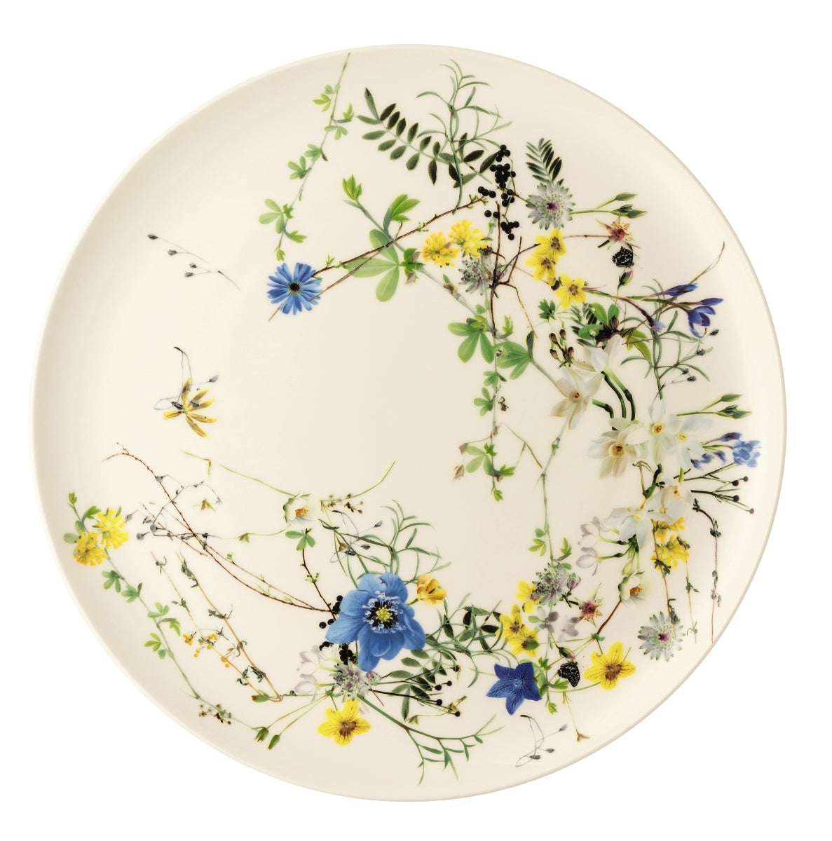 Rosenthal Brillance Fleurs des Alpes Platzteller 32 cm