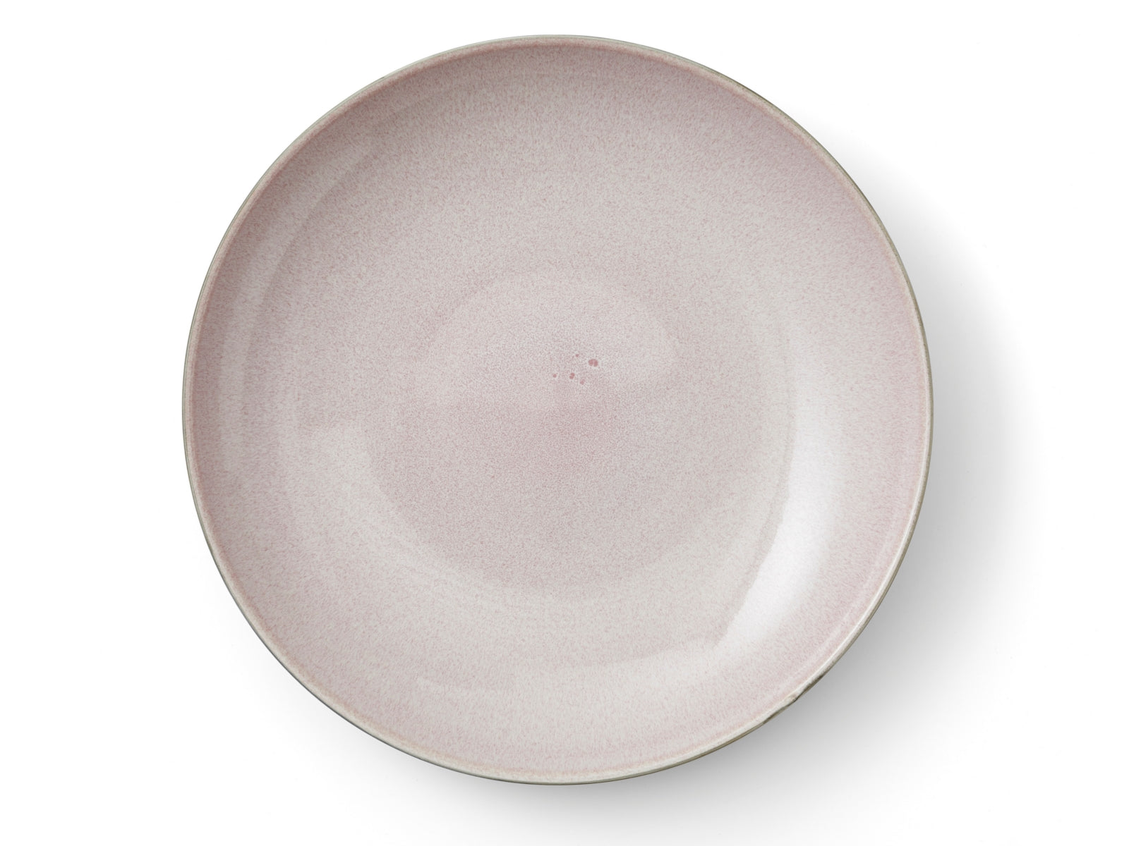 Bitz Schale matt grey / shiny light pink 40 cm