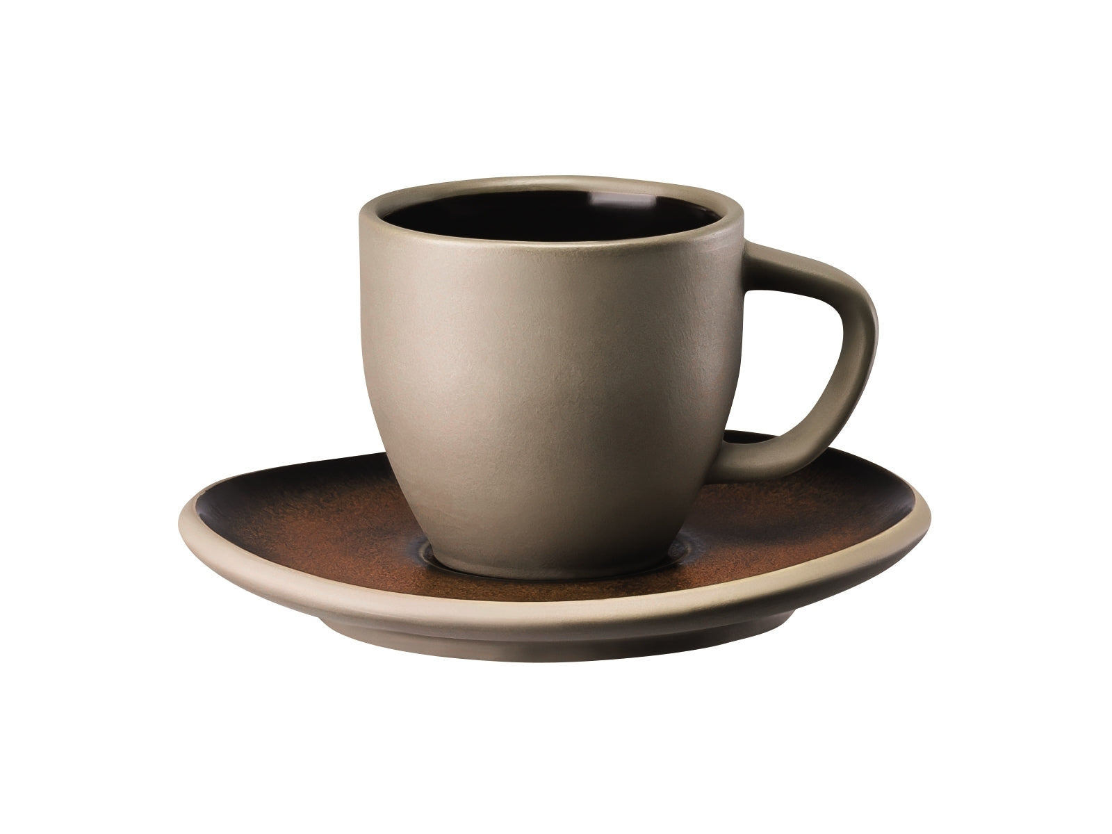Rosenthal Junto Bronze Espressotasse mit Untertasse