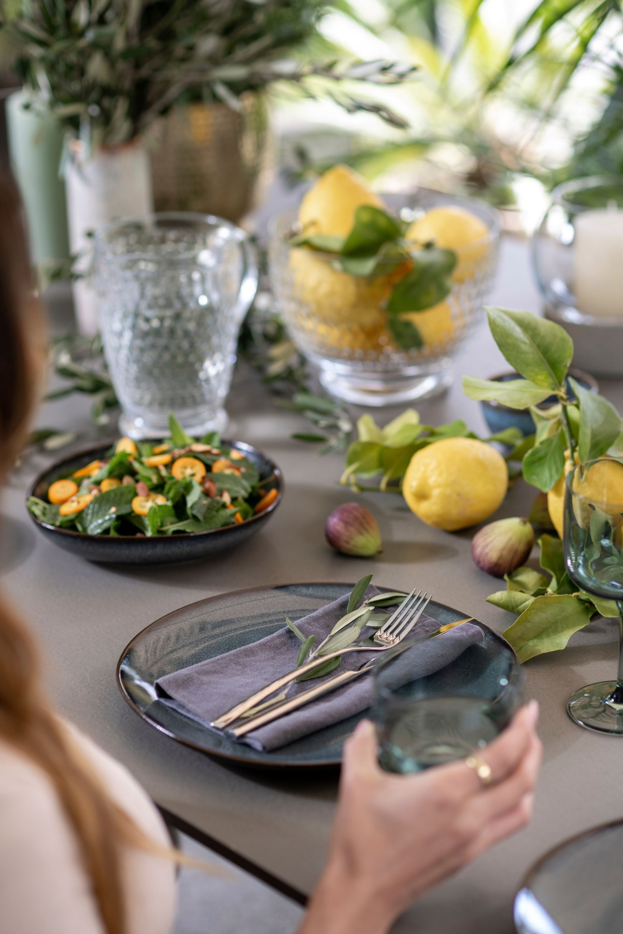 like. by Villeroy & Boch Lave gris Speiseteller 28 cm