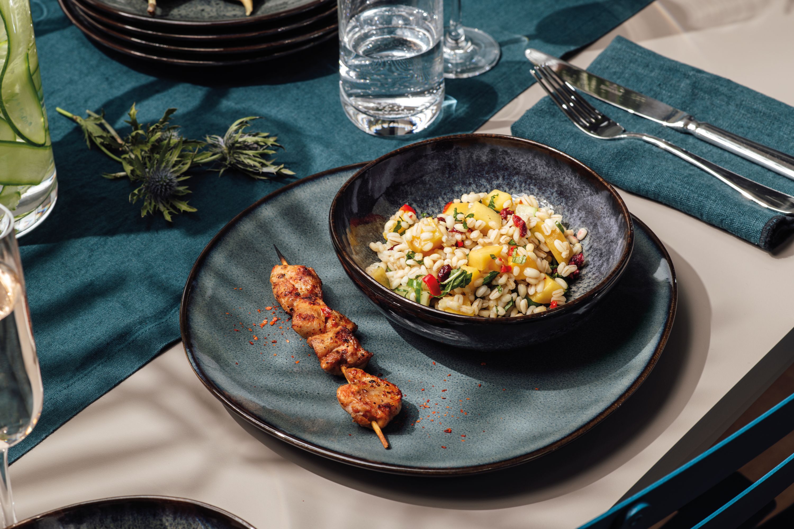 like. by Villeroy & Boch Lave gris Speiseteller 28 cm