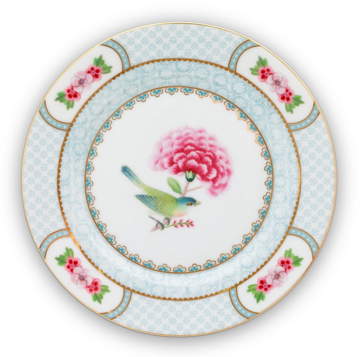 PIP STUDIO Blushing Birds Brotteller white 17 cm