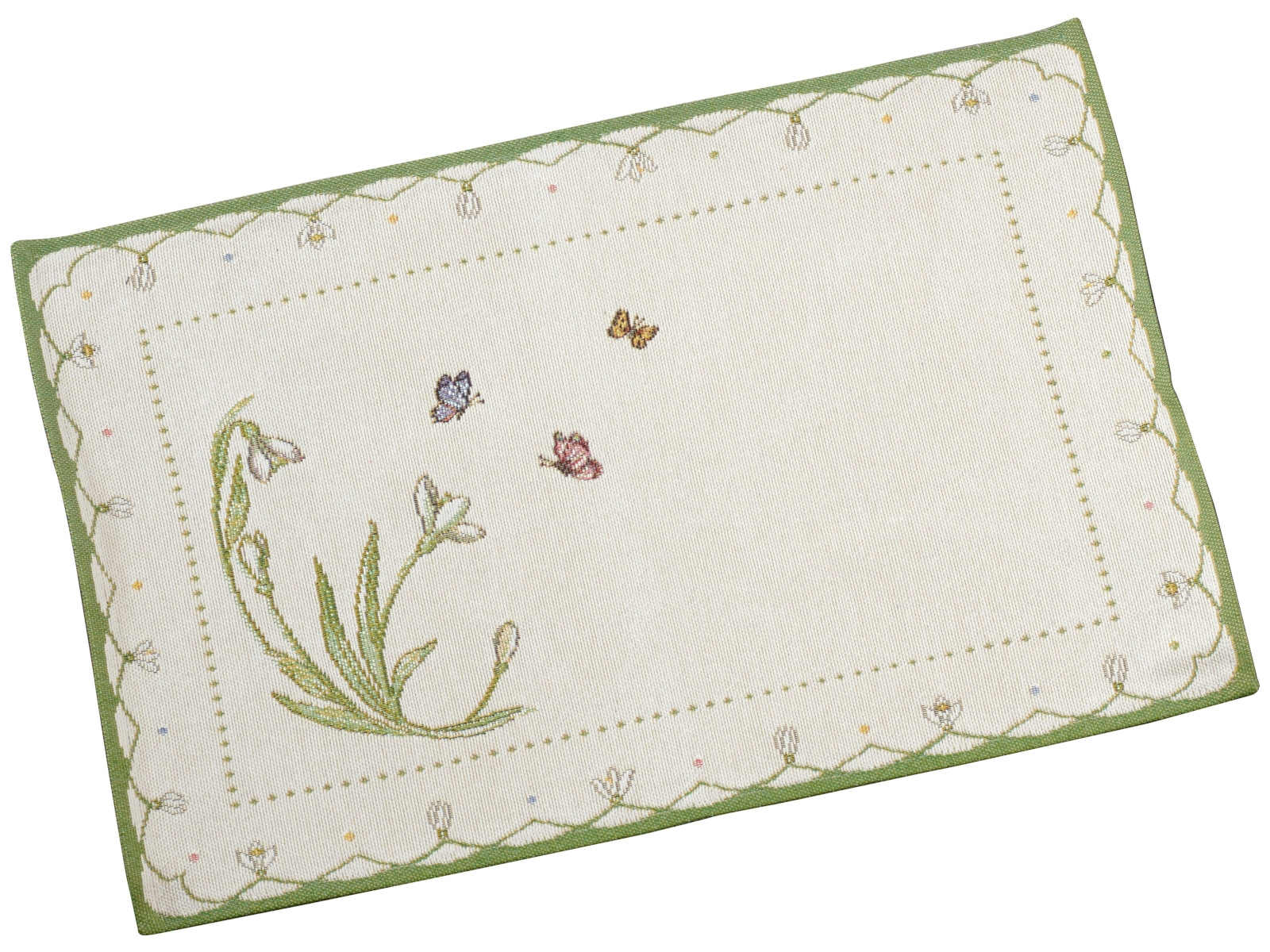 Villeroy & Boch Colourful Spring Gobelin Platzset Schneeglöckchen