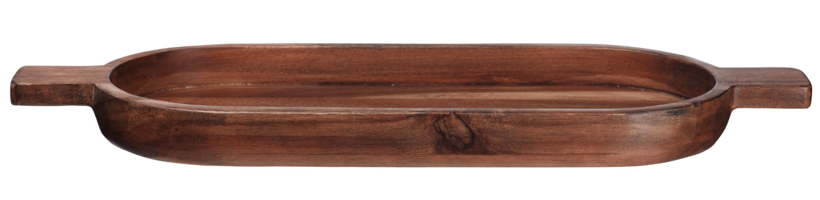 ASA Brett oval akazie massiv 49,6 x18 h 3,5 cm