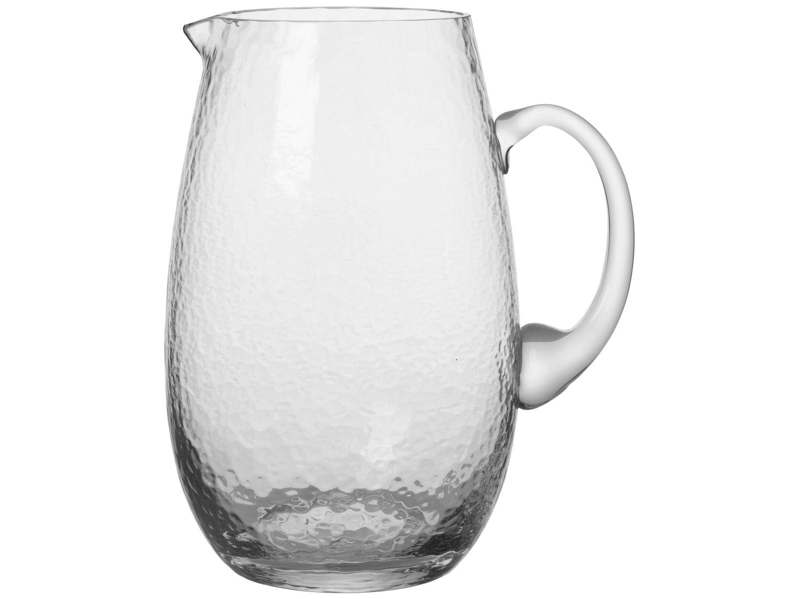 Broste Copenhagen HAMMERED Krug clear 2 l - Produktbild 1