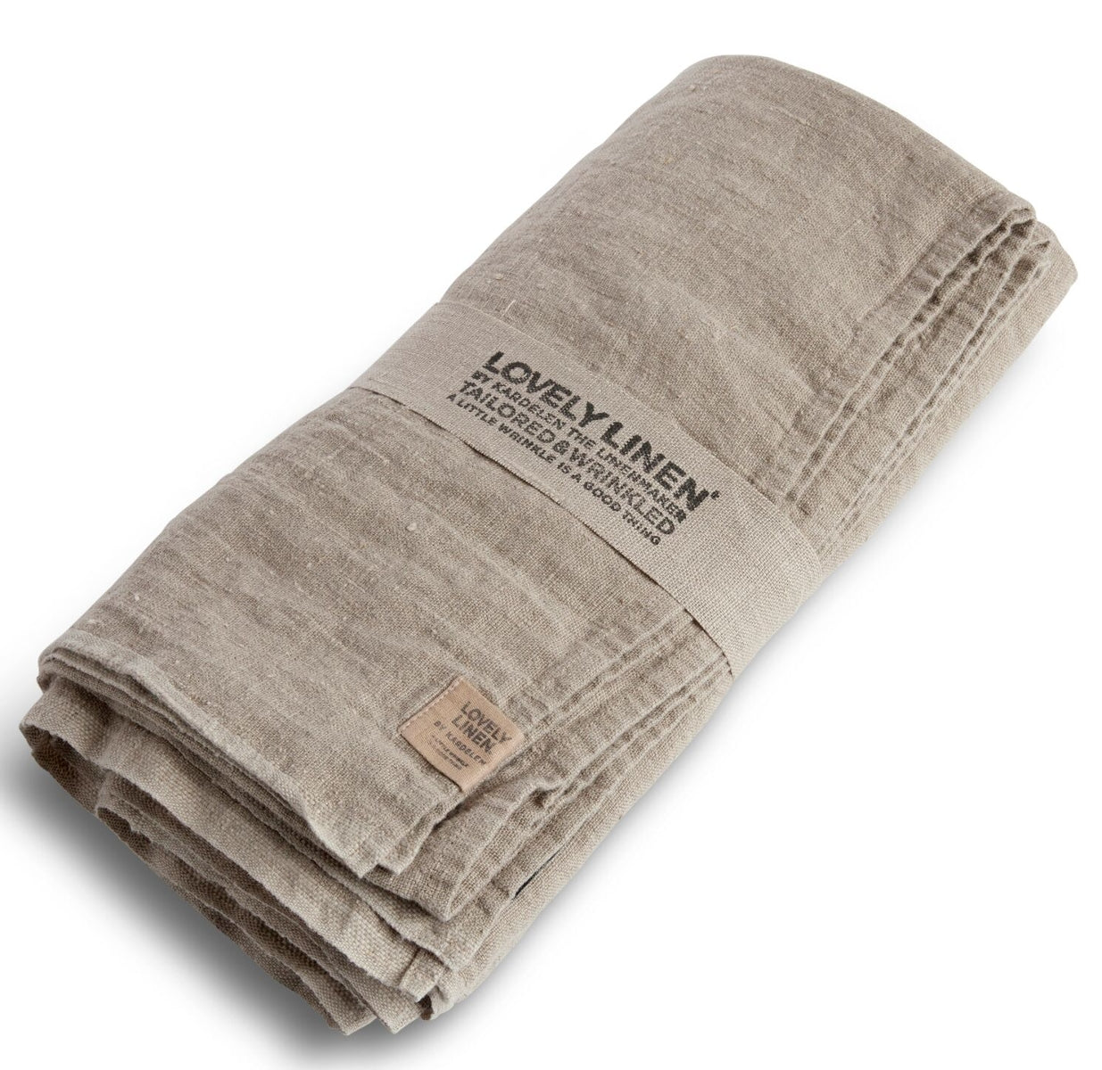 Lovely Linen Lovely Tischdecke Leinen nat. beige 145 x 300 cm