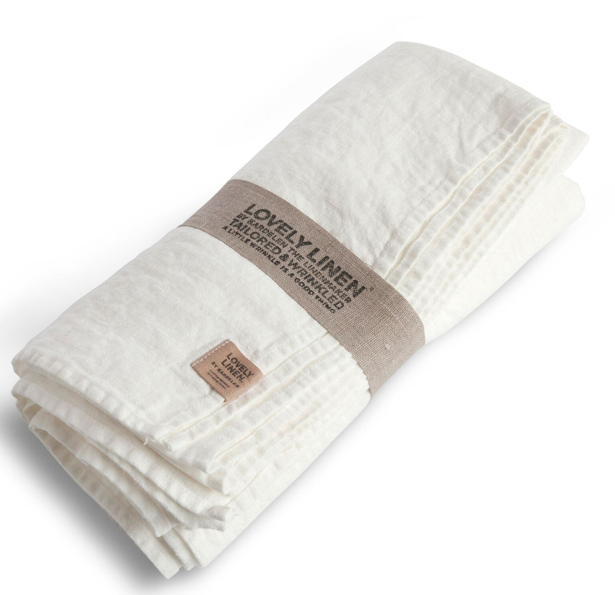 Lovely Linen Lovely Tischdecke Leinen off-white 145 x 250 cm