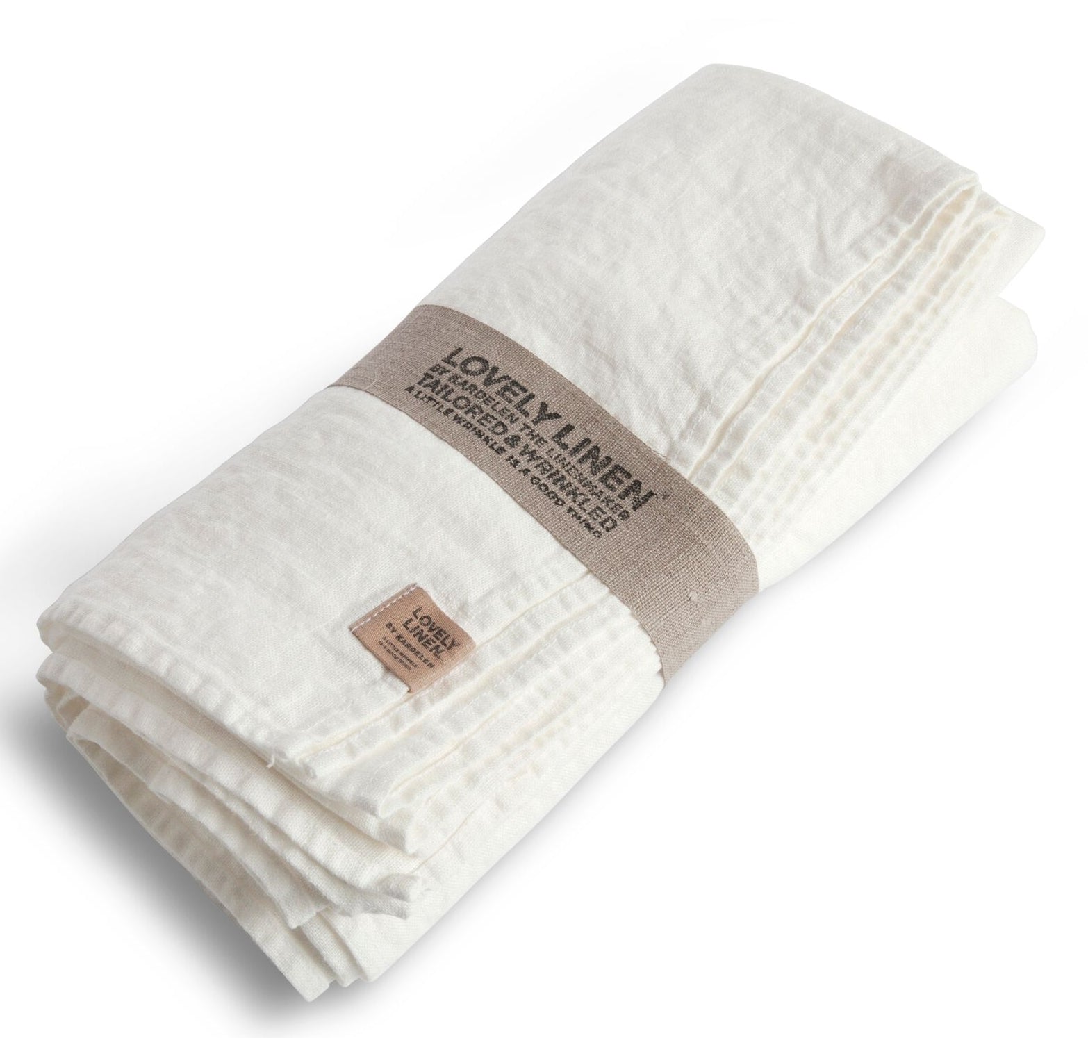 Lovely Linen Lovely Tischdecke Leinen off-white 145 x 300 cm