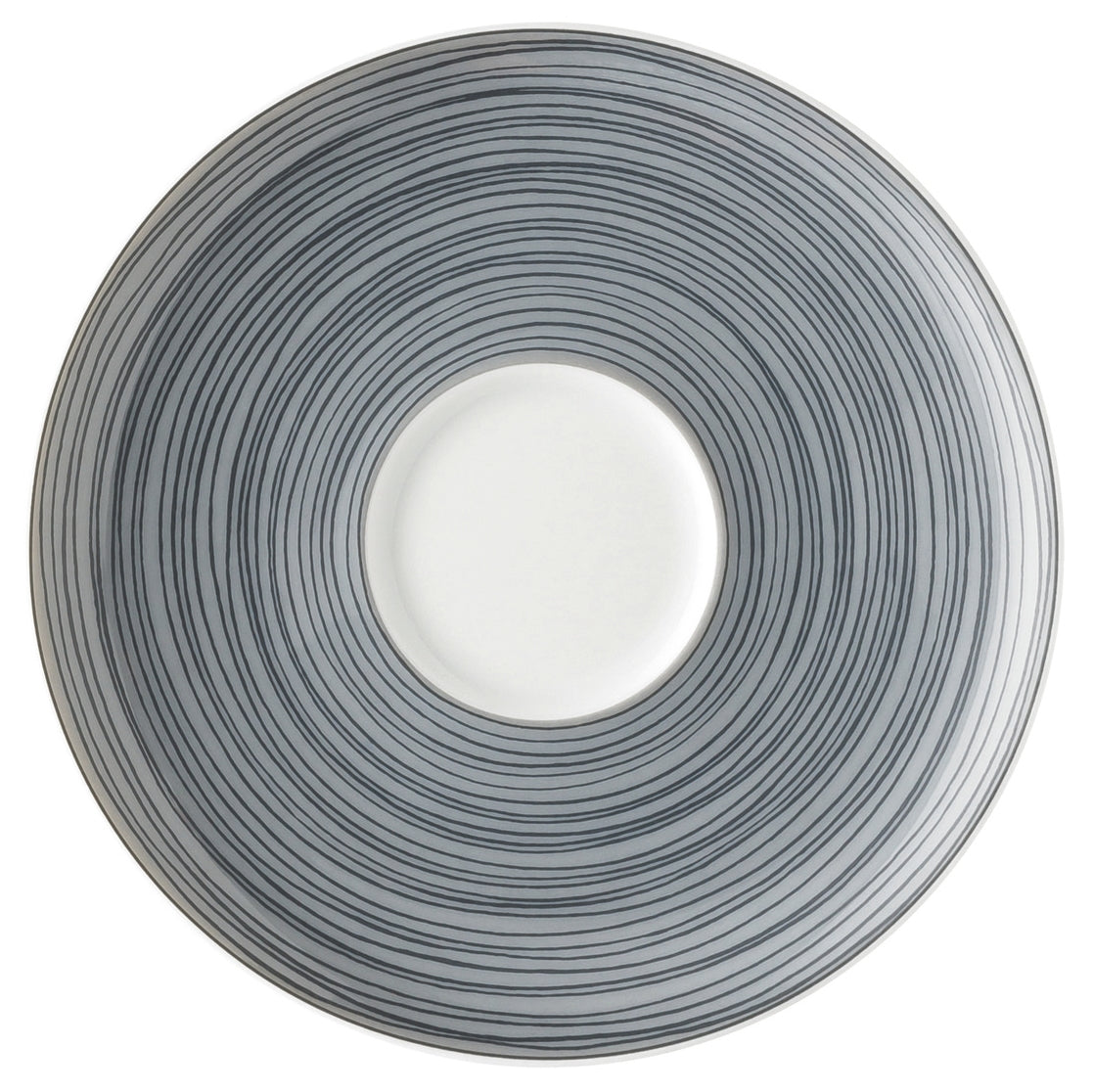 Rosenthal TAC Gropius Stripes 2.0 matt Espresso-Untertasse