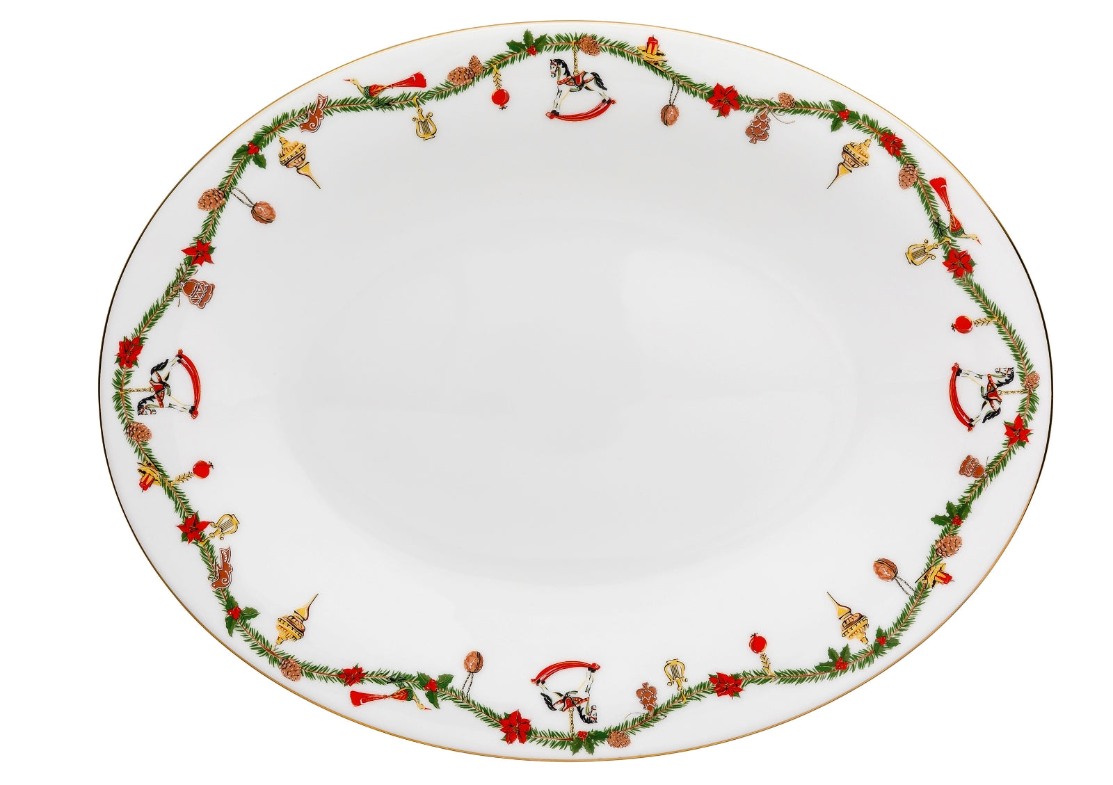 Hutschenreuther Nora Christmas Platte 36 cm