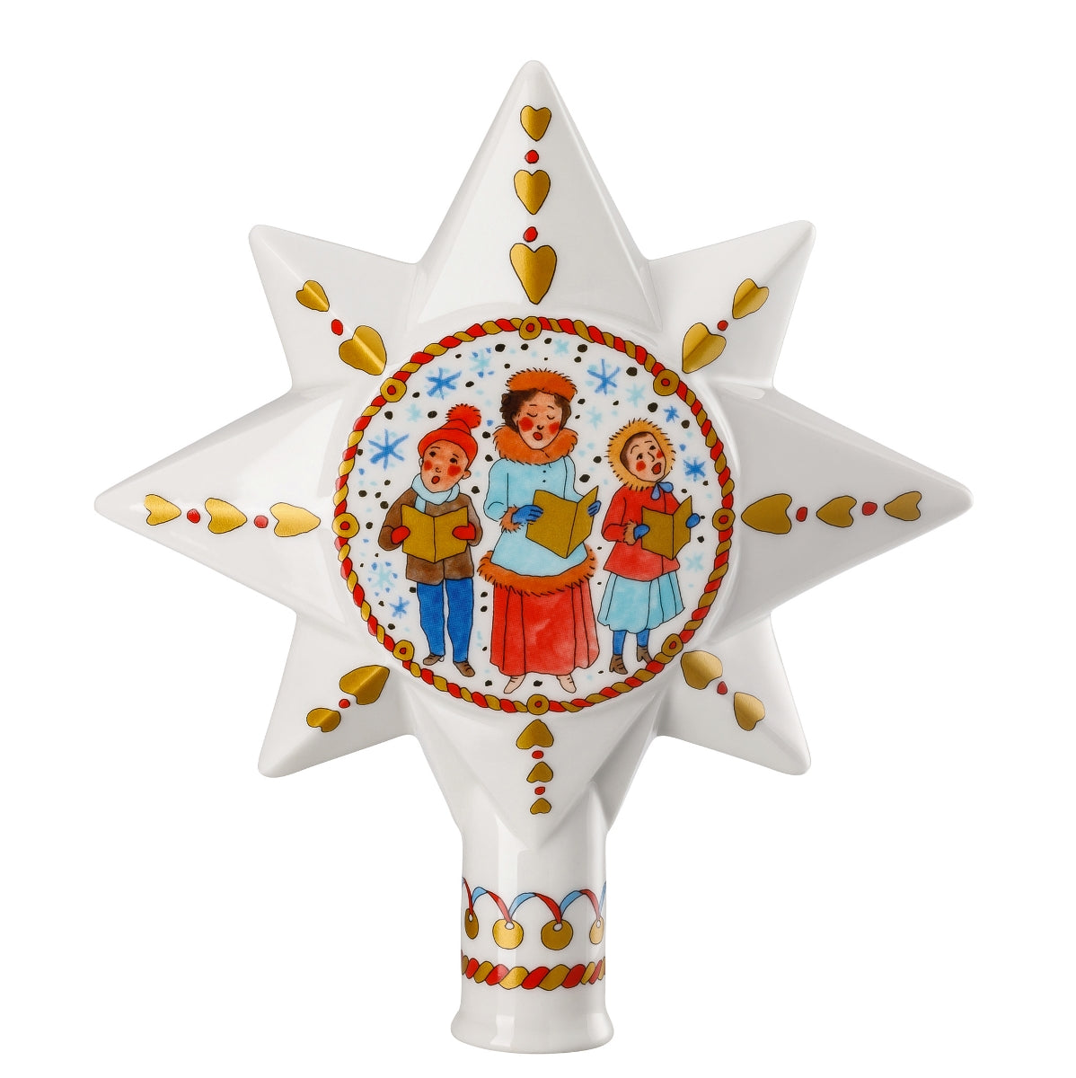 Hutschenreuther Weihnachtsmarkt Christbaumspitze gross