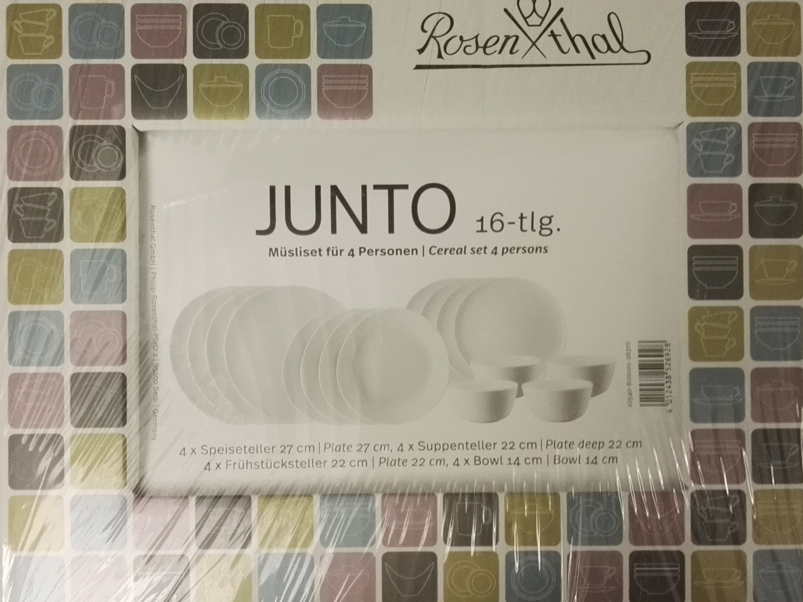 Rosenthal Junto Weiss Müsliset 16tlg. 2019 Lifestyle 