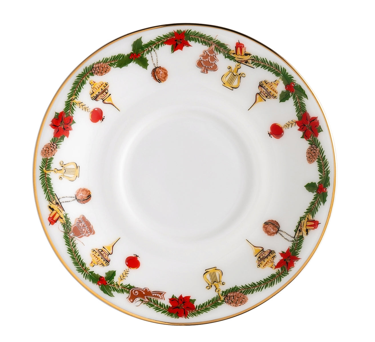 Hutschenreuther Nora Christmas Espresso-Untertasse 11,5 cm Freisteller