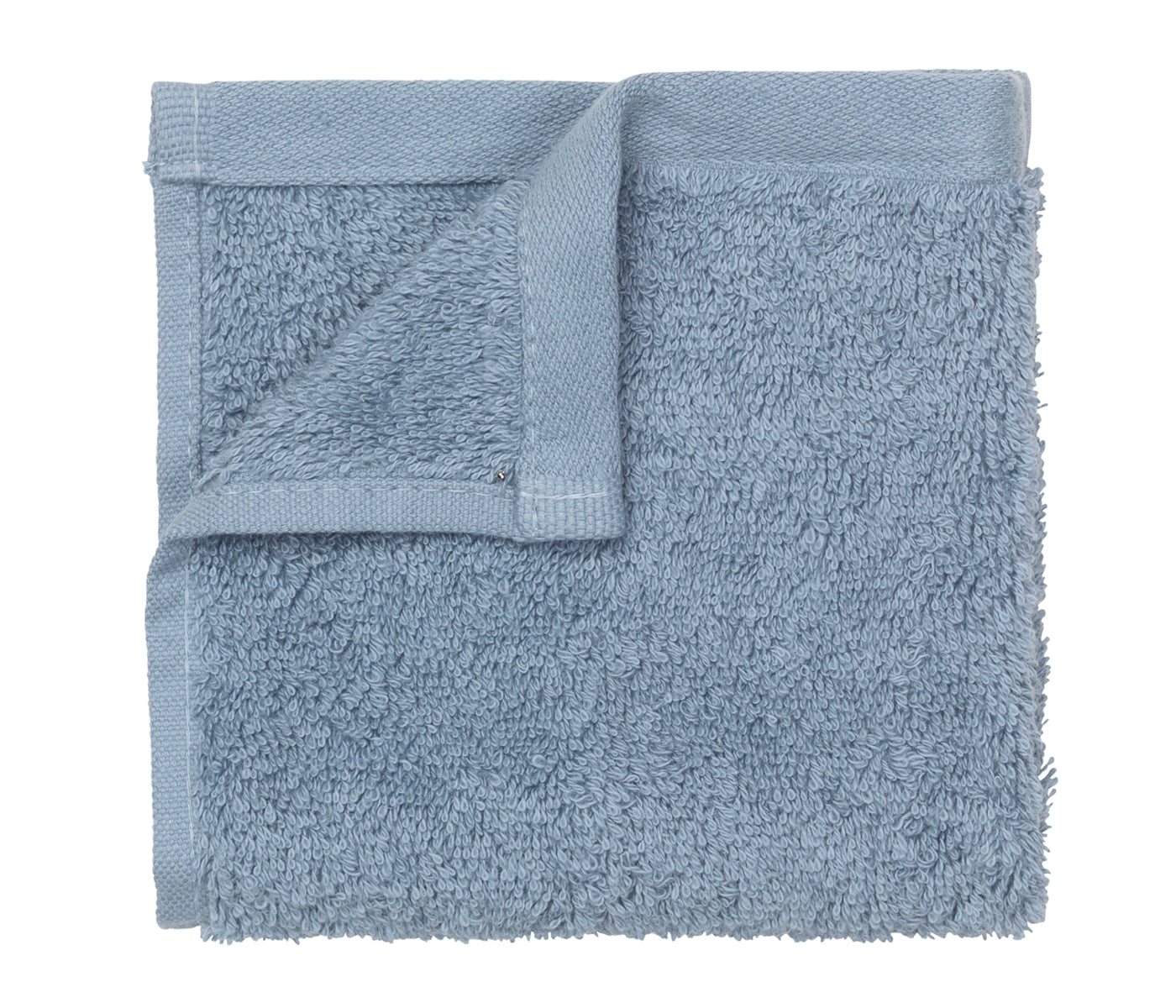 Blomus RIVA Gästehandtücher Ashley Blue 30 x 30 cm Set4 Freisteller