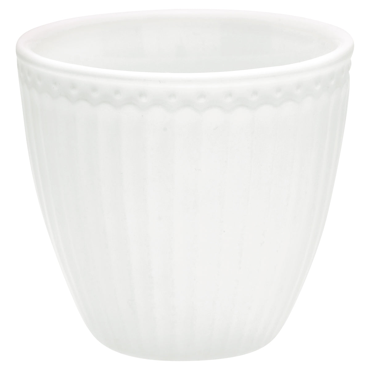 Greengate Alice Latte Cup white 9 cm