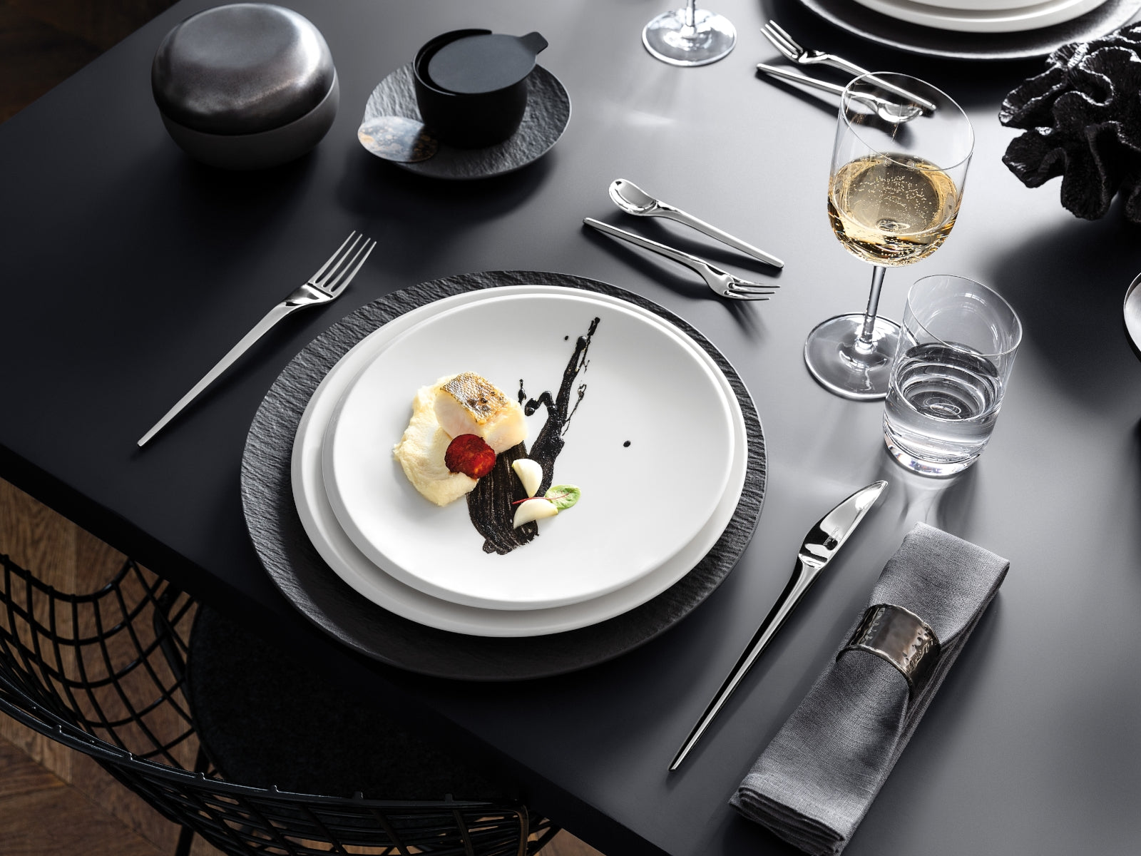 Villeroy & Boch NewMoon Frühstücksteller 24 cm Set6