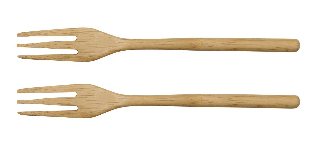 ASA Gabeln natur 15 cm Set2