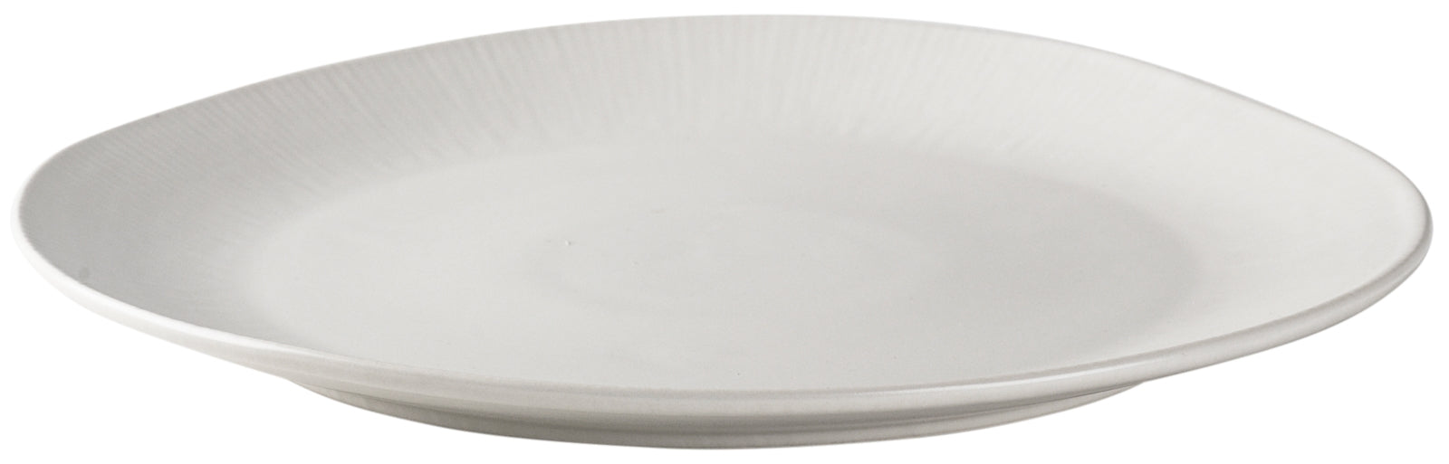 Broste Copenhagen SANDVIG soft white Teller gross 30,7 cm