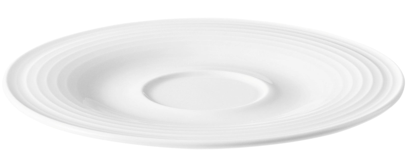 Seltmann Weiden Beat Weiss uni Kombi-Untertasse klein 13,5 cm