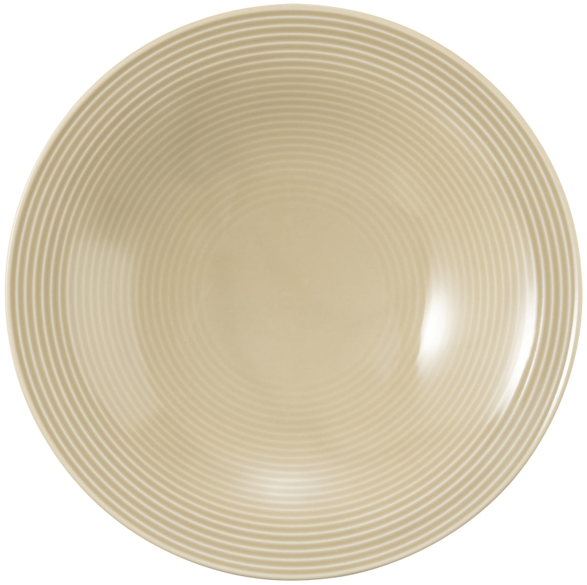 Seltmann Weiden Beat Sandbeige uni Suppenteller rund 22,5 cm