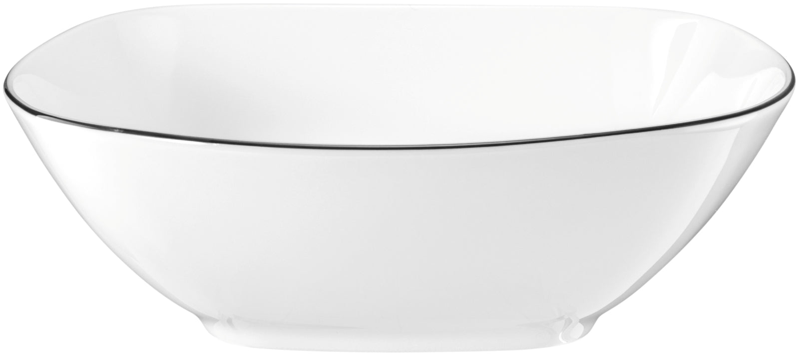 Seltmann Weiden Lido Black Line Schüssel eckig 20 cm