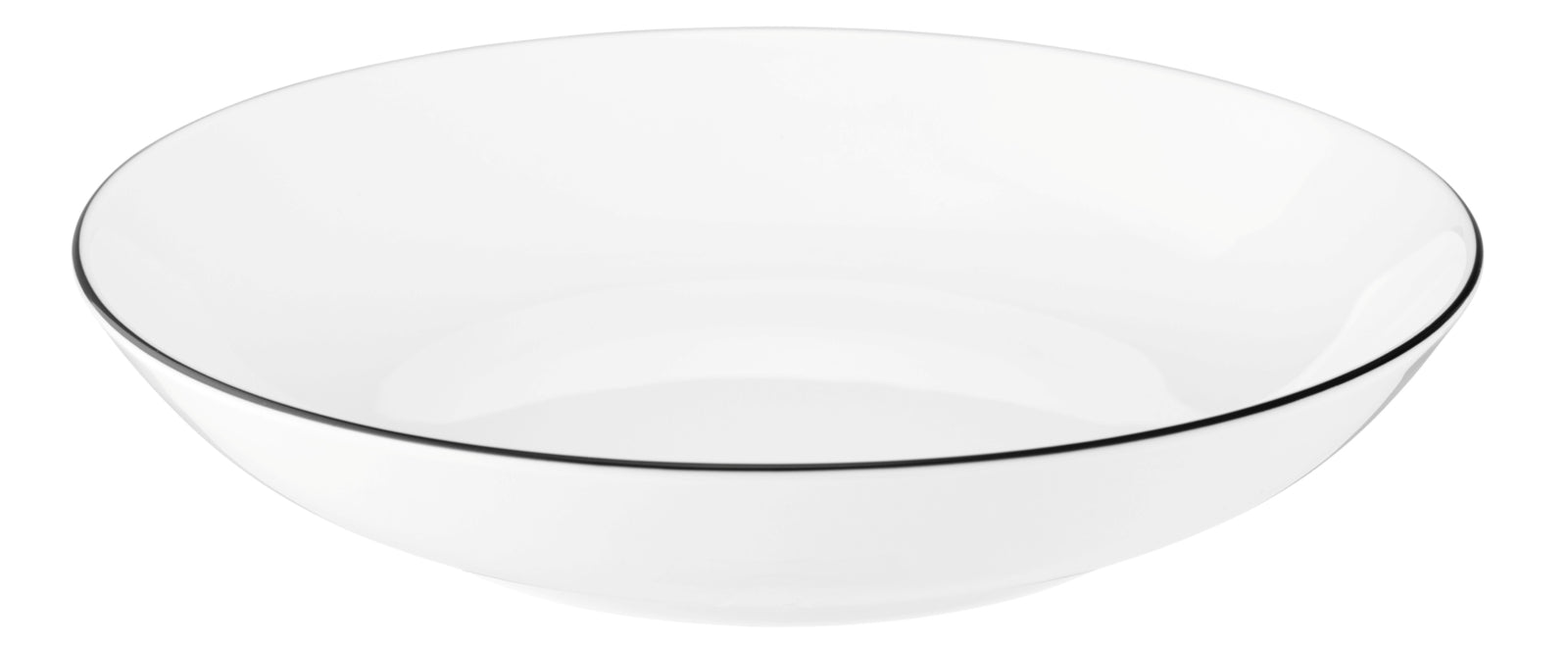 Seltmann Weiden Lido Black Line Tafelservice 12tlg. rund