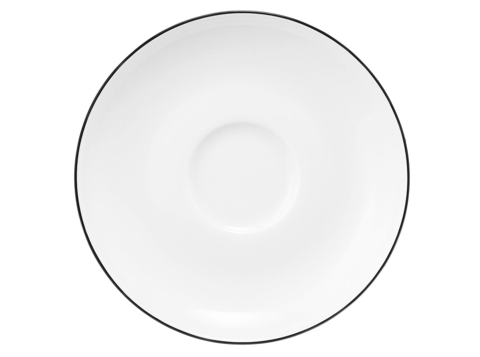 Seltmann Weiden Lido Black Line Espressountertasse 12 cm