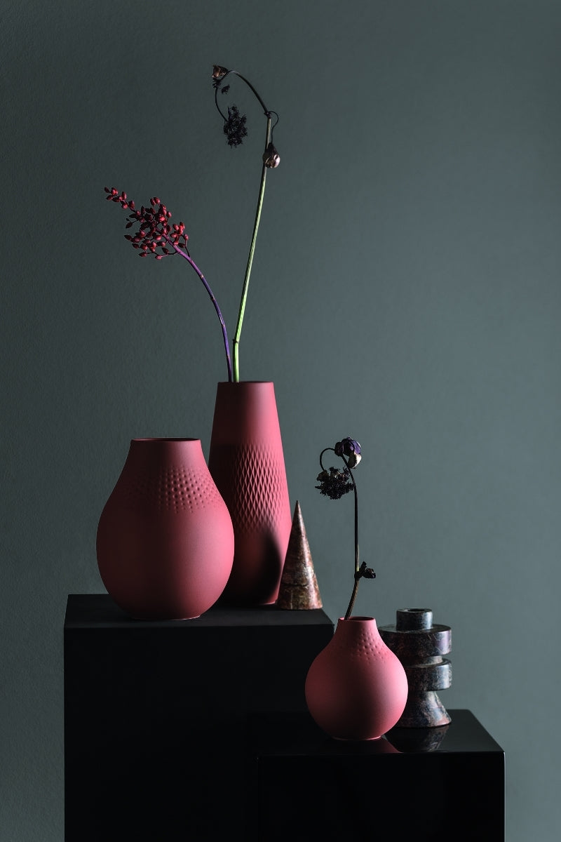 Villeroy & Boch Manufacture Collier terre Vase Perle klein 11,5 cm Lifestyle 2