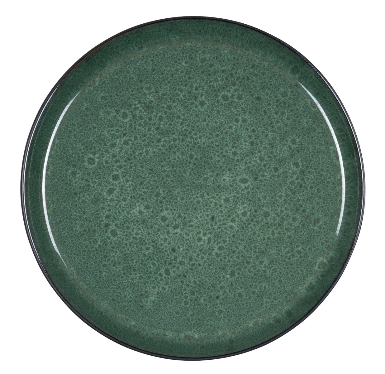 Bitz Speiseteller black / green 27 cm