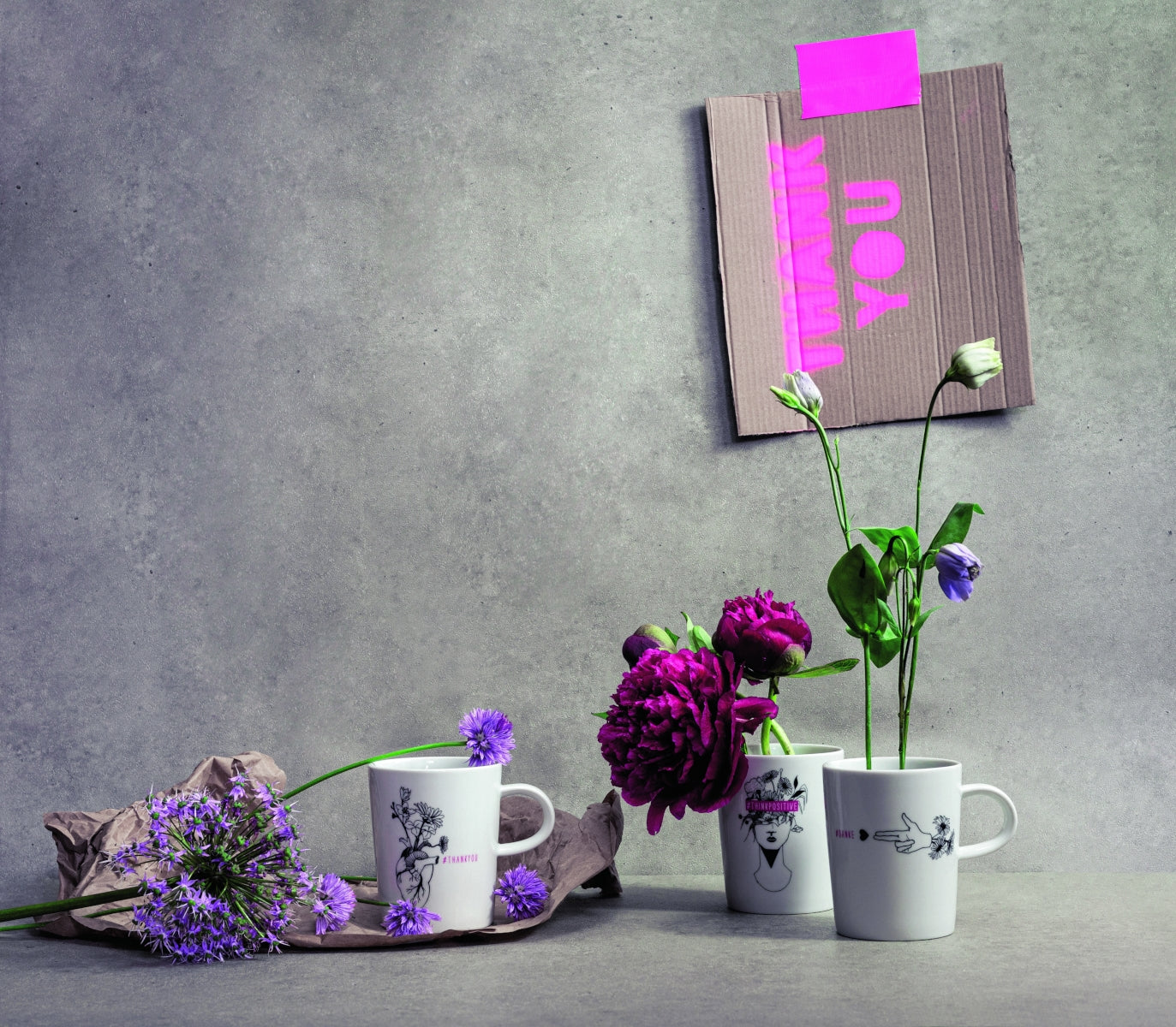 Thomas #Becher #thinkpositive Henkelbecher 0,28 l