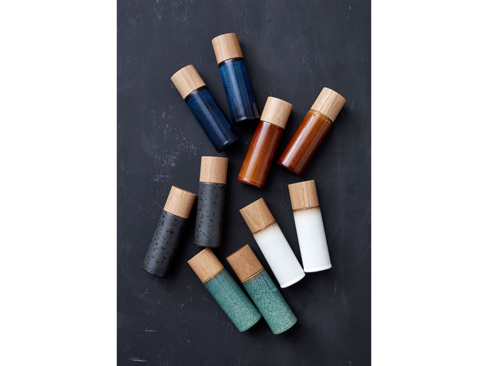 Bitz Salz-& Pfefferset green 17 cm