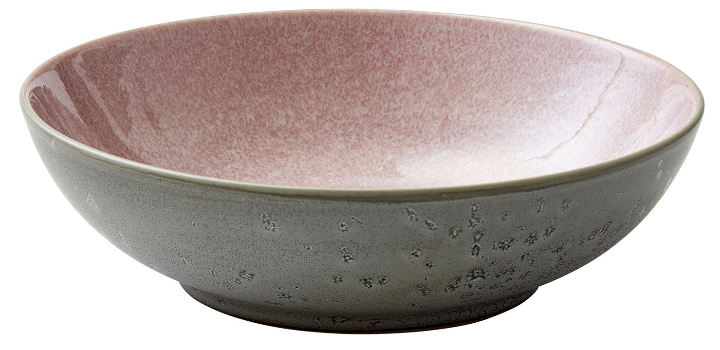 Bitz Salatbowl grey / light pink 24 cm