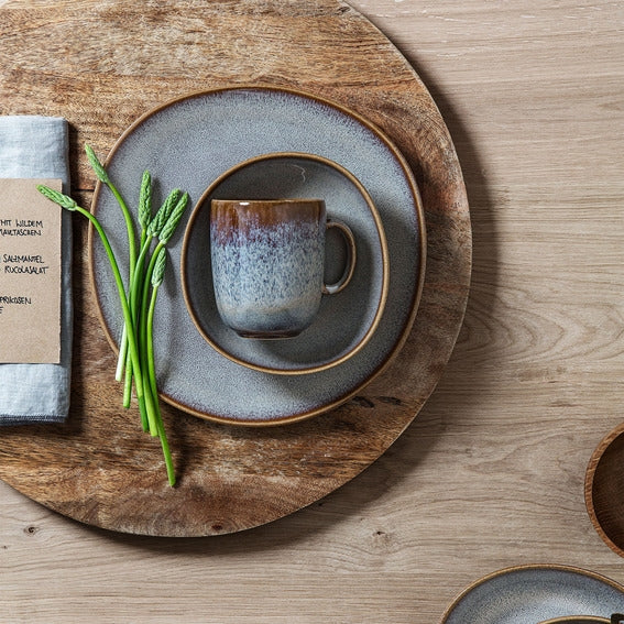 like. by Villeroy & Boch Lave beige Schale flach 28 x 27 x 4,3 cm